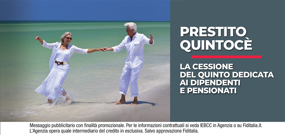 Gruppo B&V / Finbelvi Fiditalia | Monza, Milano, Legnano, Sesto San Giovanni, Como, Varese, GALLARATE | Cessione del Quinto Quintocè - Un consulente dedicato per i progetti di dipendenti e pensionati. Messaggio pubblicitario con finalità promozionale. Per le informazioni contrattuali si veda IEBCC in Agenzia o su Fiditalia. it. L’Agenzia opera quale intermediario del credito in esclusiva. Salvo approvazione Fiditalia.